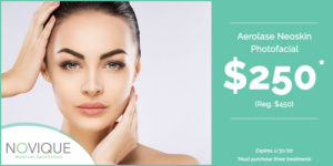 Aerolase neoskin photofacial price | skin care | Novique Medical Aesthetics | Doylestown, PA