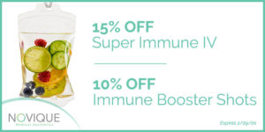 immune booster special february | skin care | Novique Medical Aesthetics | Doylestown, PA