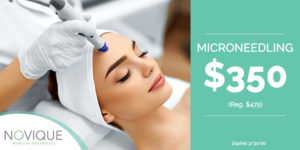microneedling price | skin care | Novique Medical Aesthetics | Doylestown, PA