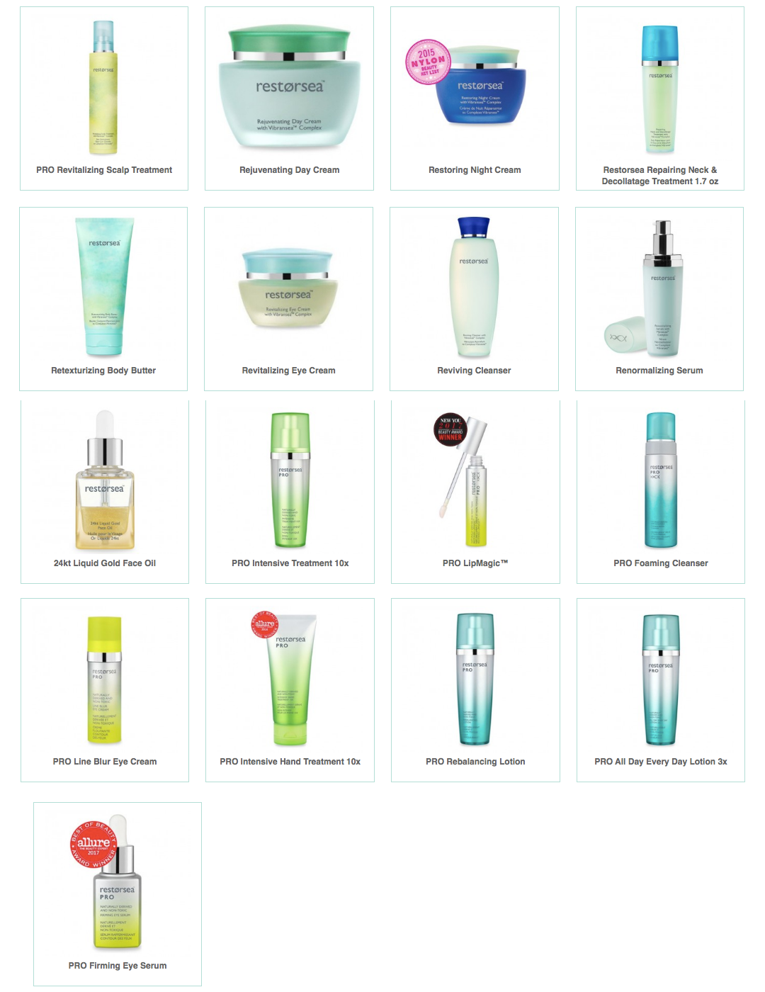 products Restorsea PRO Products | skin care | Novique Medical Aesthetics | Doylestown, PA