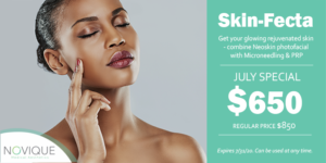 Skin-fecta price | skin care | Novique Medical Aesthetics | Doylestown, PA