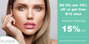 IV Therapy discount | skin care | Novique Medical Aesthetics | Doylestown, PA