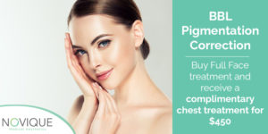 BBL Pigmentation Specials | skin care | Novique Medical Aesthetics | Doylestown, PA