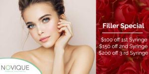 Filler Special discount | skin care | Novique Medical Aesthetics | Doylestown, PA