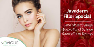Juvaderm Filler Special Promo | skin care | Novique Medical Aesthetics | Doylestown, PA
