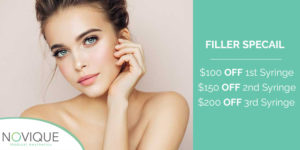 filler special promo discount | skin care | Novique Medical Aesthetics | Doylestown, PA
