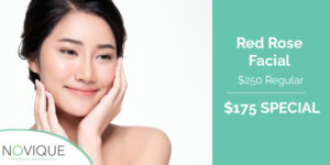 Red Rose Special price | skin care | Novique Medical Aesthetics | Doylestown, PA