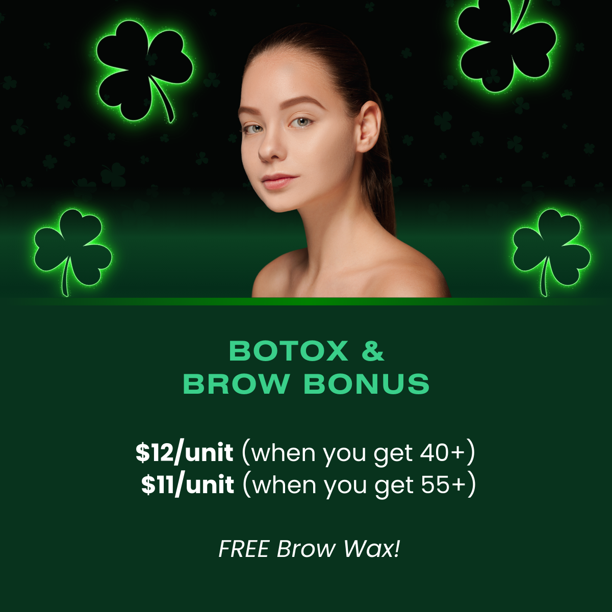 botox and brow bonus